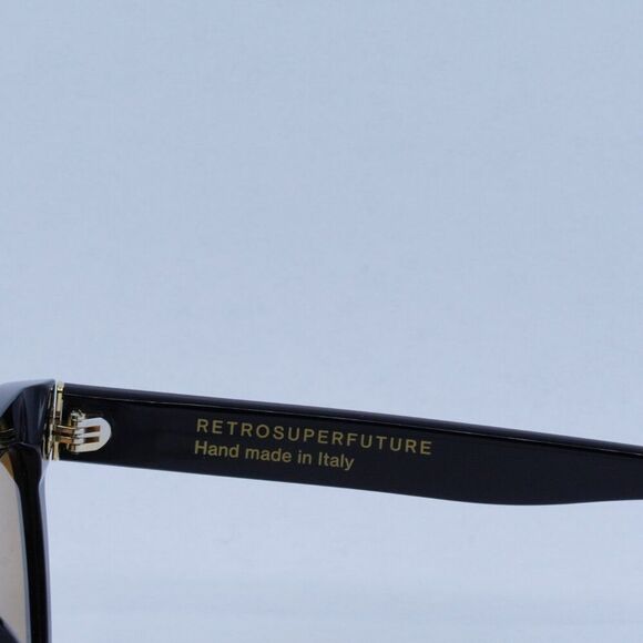🕶️ New RetroSuperFuture GIUSTO REFINED SU5 Sunglasses - Black Frame - Picture 7 of 11